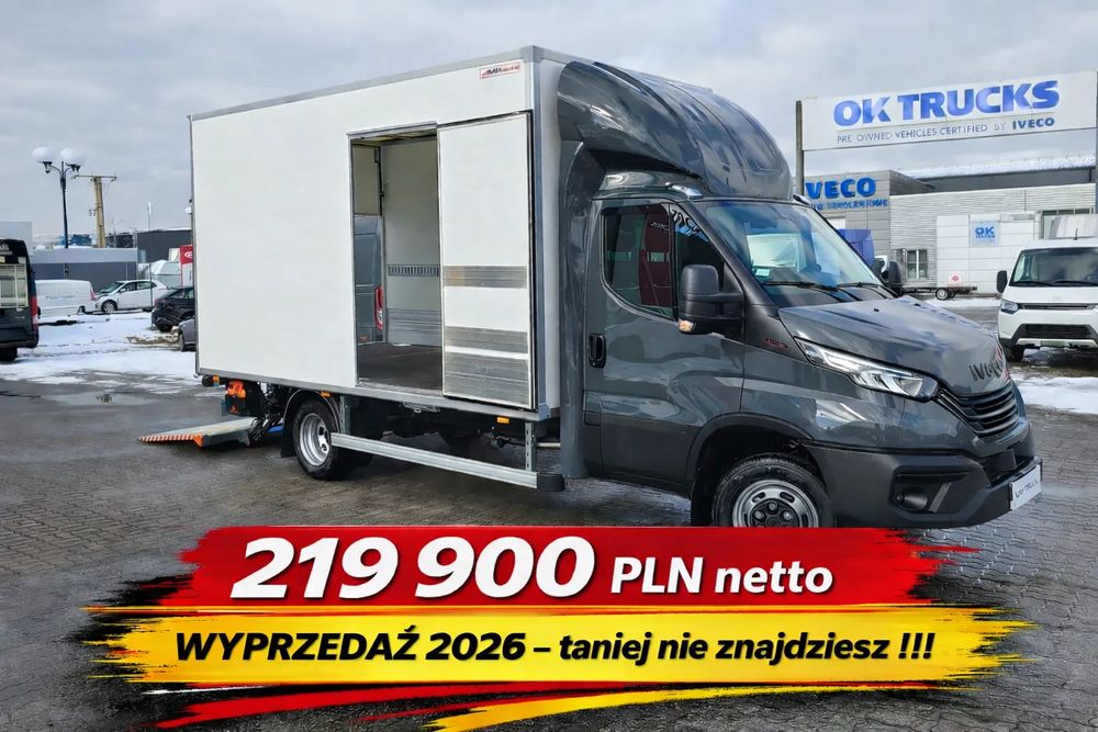 Iveco 50C18 Nowe 2026 - WYPRZEDAŻ MAGAZYNU! Winda 1000 kg - Kontener! KAT B
