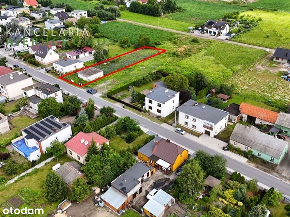 Działka o pow. 927 mkw. we Wrześni - Pełny obrazek: 5/9