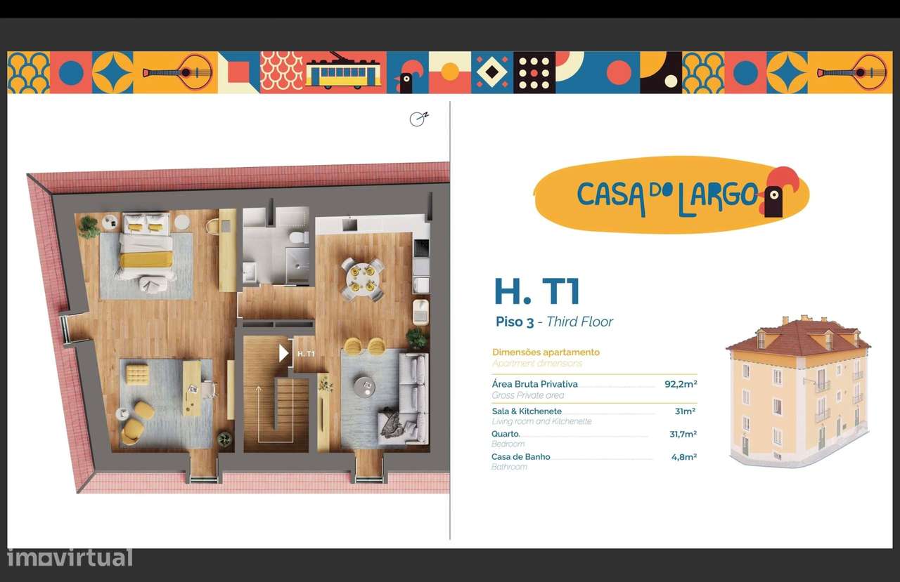 O seu próximo lar é na Casa do Largo - T1 no bairro mais cool de Lisbo-24