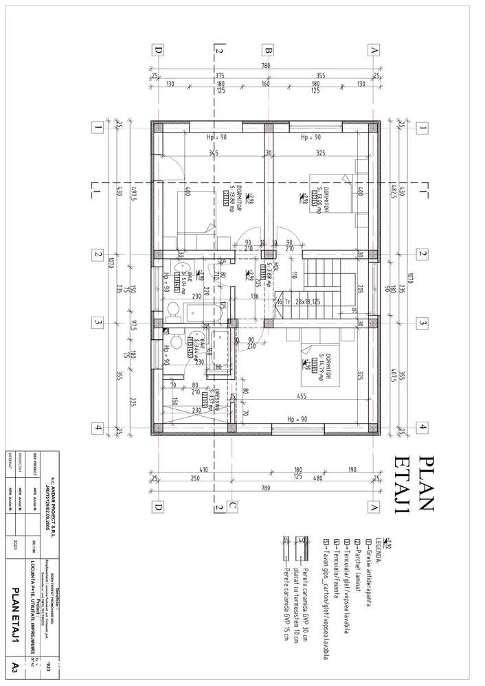 Casa P+1 frumoasa si bine construita, in proiectul Eden Forest-2