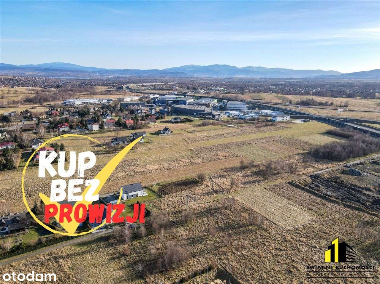 Malownicza działka budowlana z możliwością usług! - Pełny obrazek: 1/8