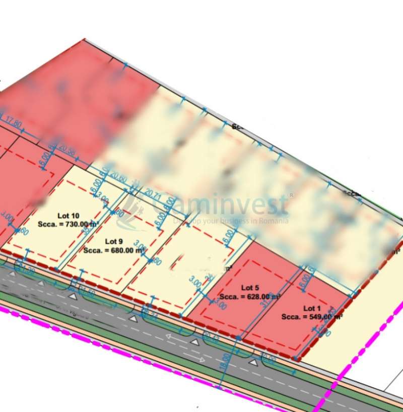 Parcele  pentru constructie de casa,Grigorescu,Oradea,V4305B,Gaminvest - Imagine principală: 2/2