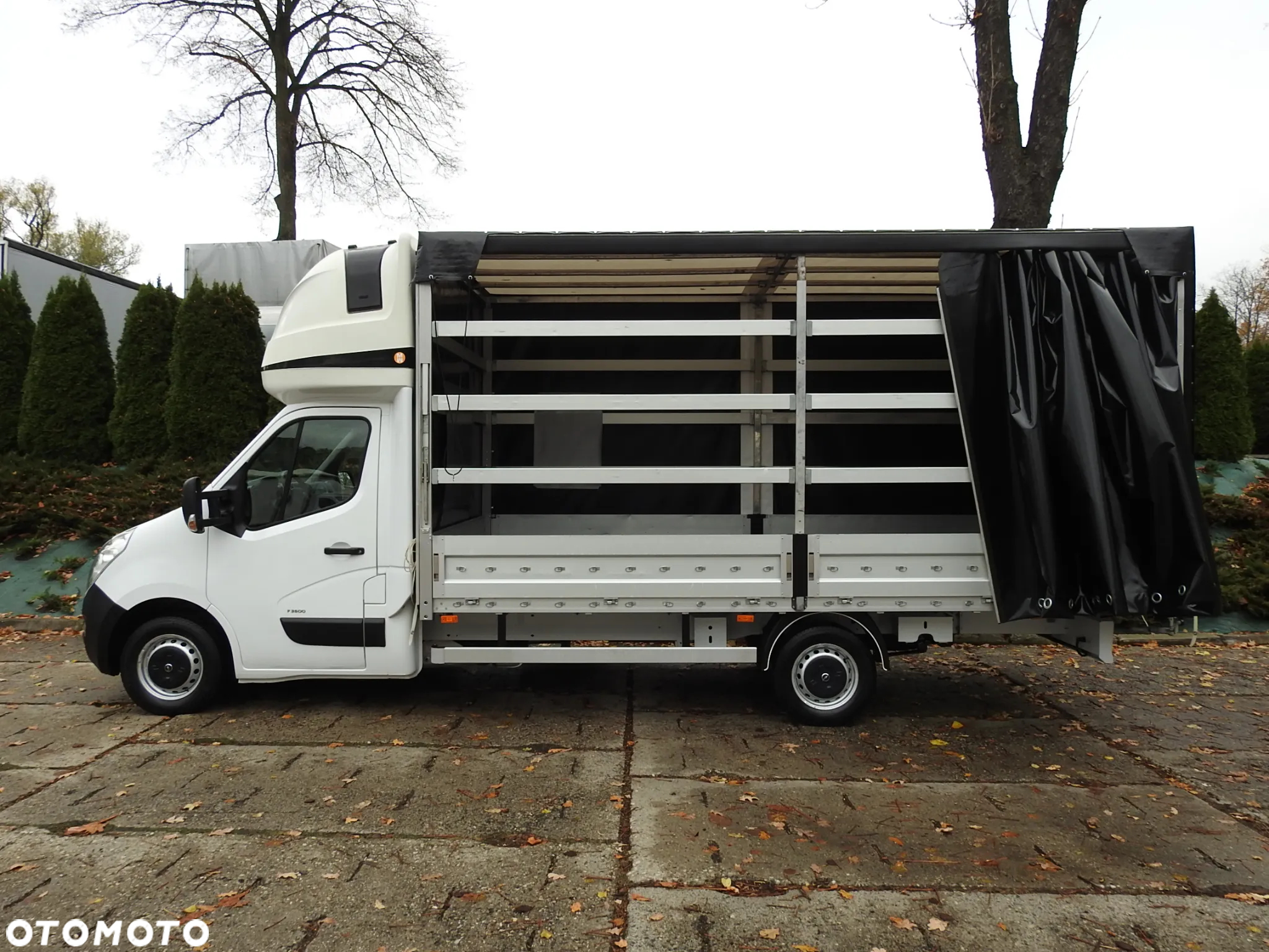 Opel MOVANO PLANDEKA 10 PALET WEBASTO TEMPOMAT KLIMATYZACJA PNEUMATYKA 170KM [ 154814 ] - 9