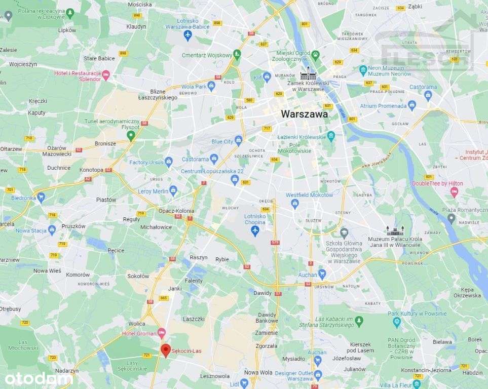 Działka w Sękocinie - Pełny obrazek: 5/5