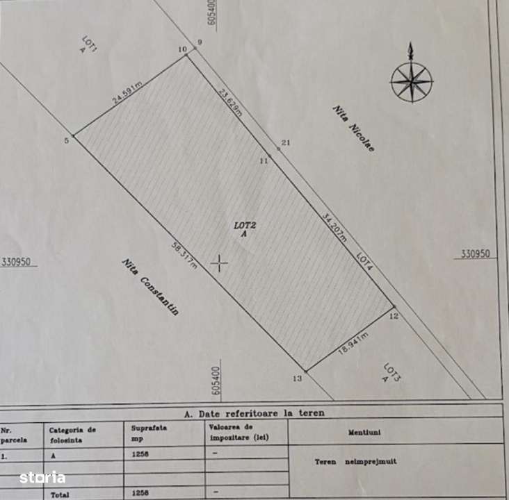 Teren deosebit in Branesti sat Pasarea !-11