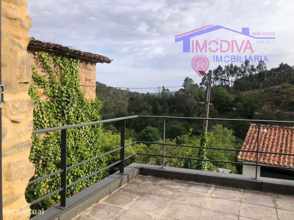 Casa de Xisto T2 com licença AL, em Castanheira de Pera-4