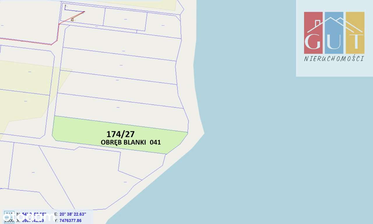 Przepiękna działka z linią brzegową, Jezioro Blanki! - Pełny obrazek: 3/13