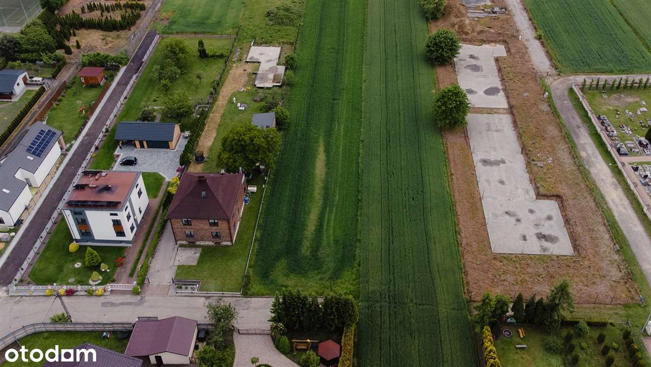 Działka usługowa 800m² Bojszowy. Pod sklep, gabinety, własna droga!-7