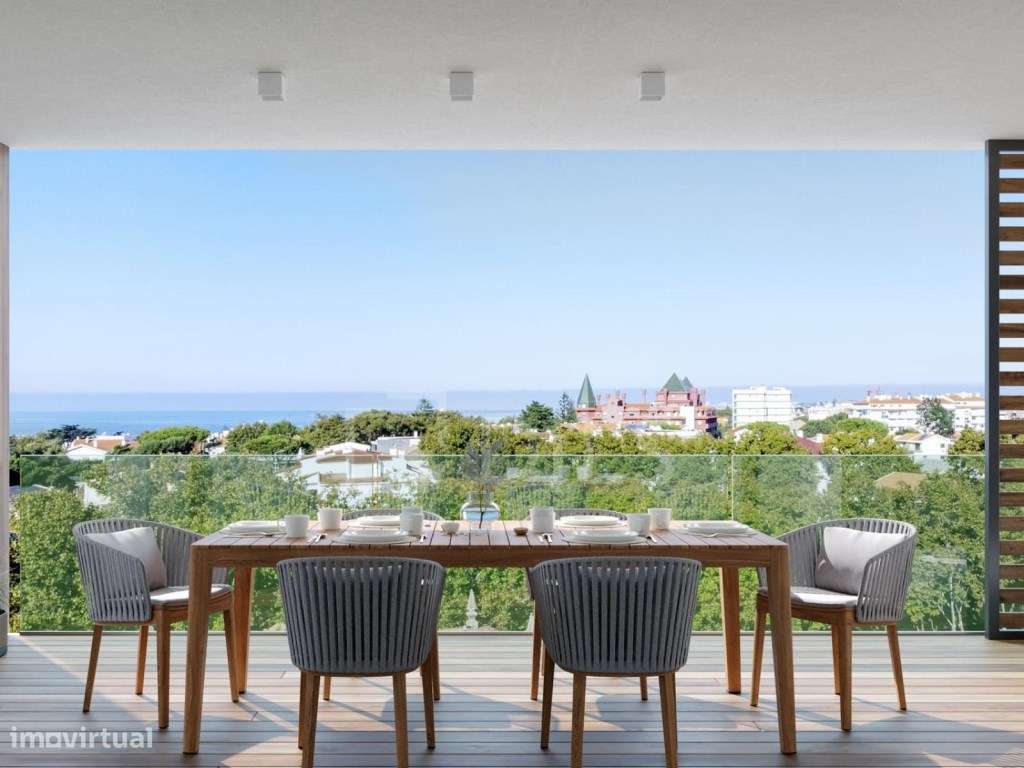 Apartamento T2 com terraço, em novo empreendimento em Parede - Grande imagem: 3/55