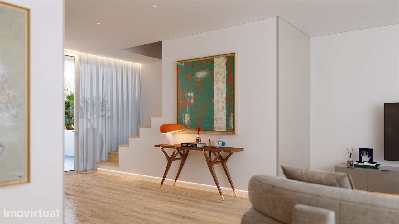 Moradia T3, com vista mar, em Cascais - Grande imagem: 5/22