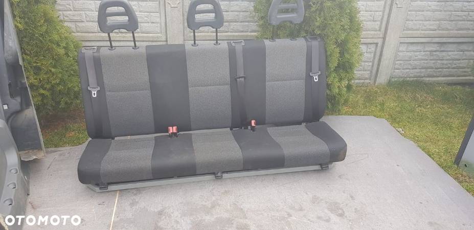 Fotel trójka ławka kanapa potrójna Fiat Ducato Euro 6 - 1