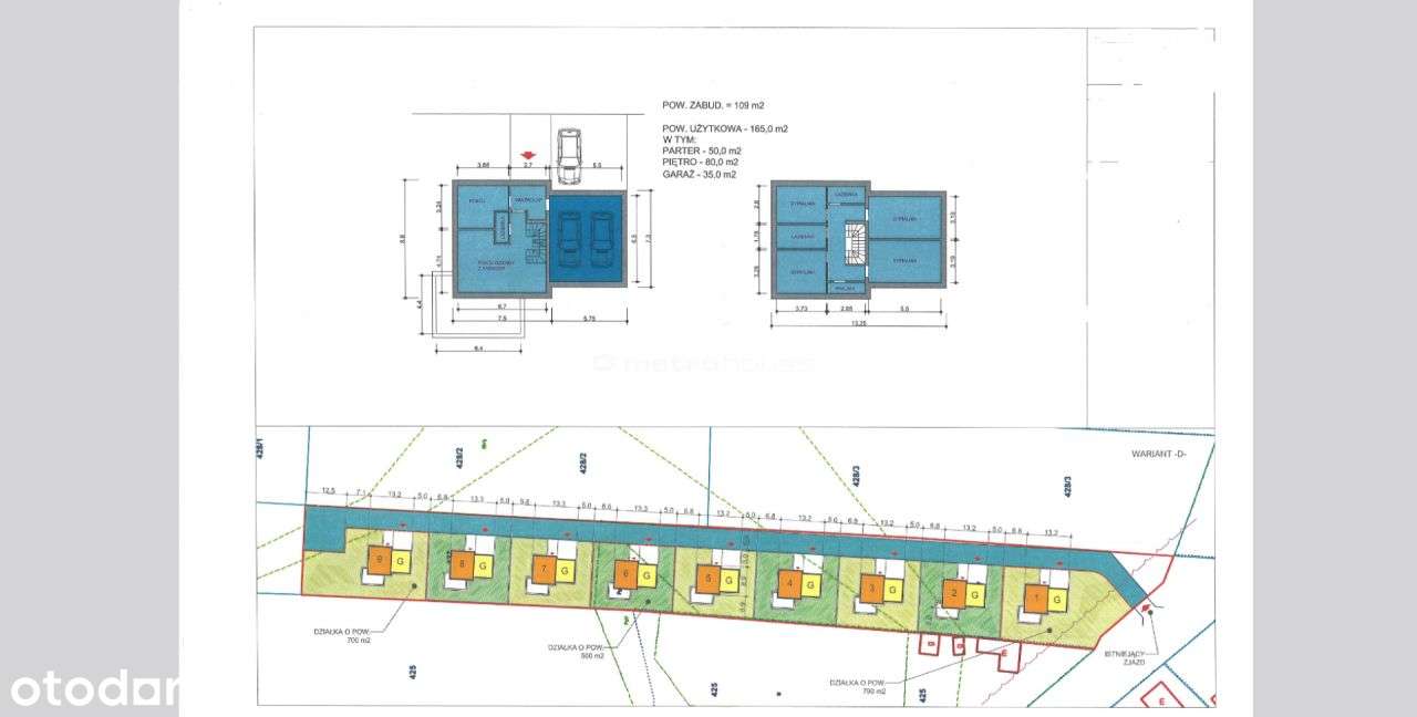 Sprzedam działkę inwestycyjną, Zadębie - Premium - Pełny obrazek: 4/5