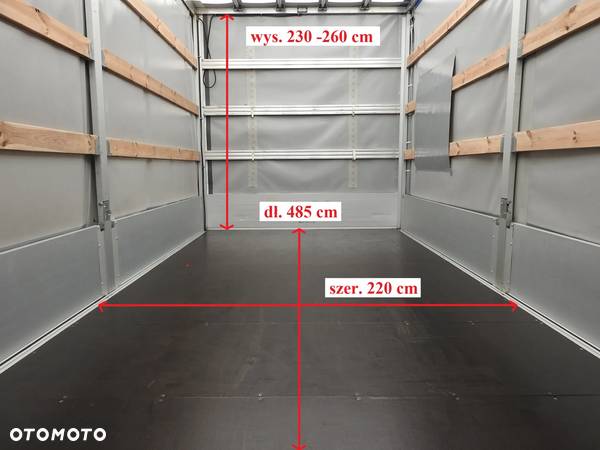 MAN TGE PLANDEKA 10 PALET WEBASTO KLIMATYZACJA TEMPOMAT PNEUMATYKA 180KM [ 014939 ] - 13