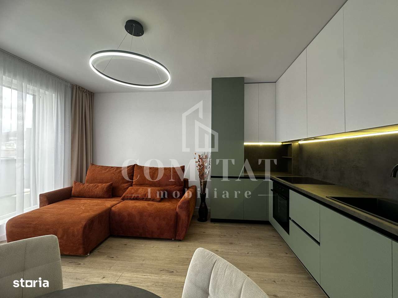 Apartament ultrafinisat | 2 camere | Cartier Terra - Imagine principală: 1/13