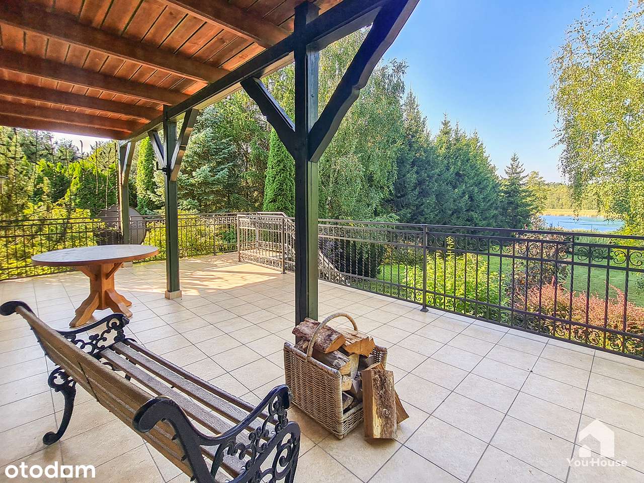 Dom z linią brzegową Jeziora Osetno-7