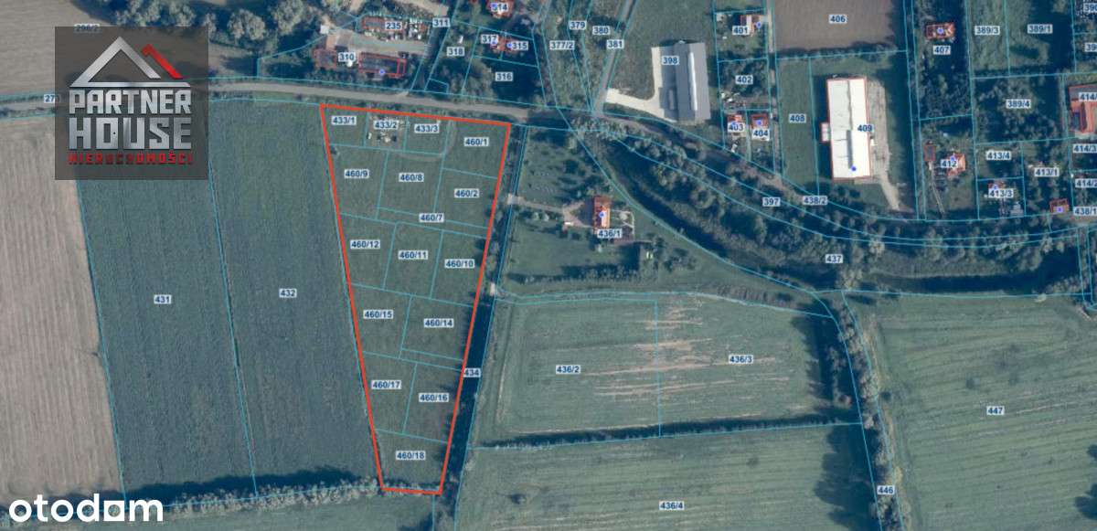 Działka inwestycyjna I  Pod zabudowę jednorodzinną-4