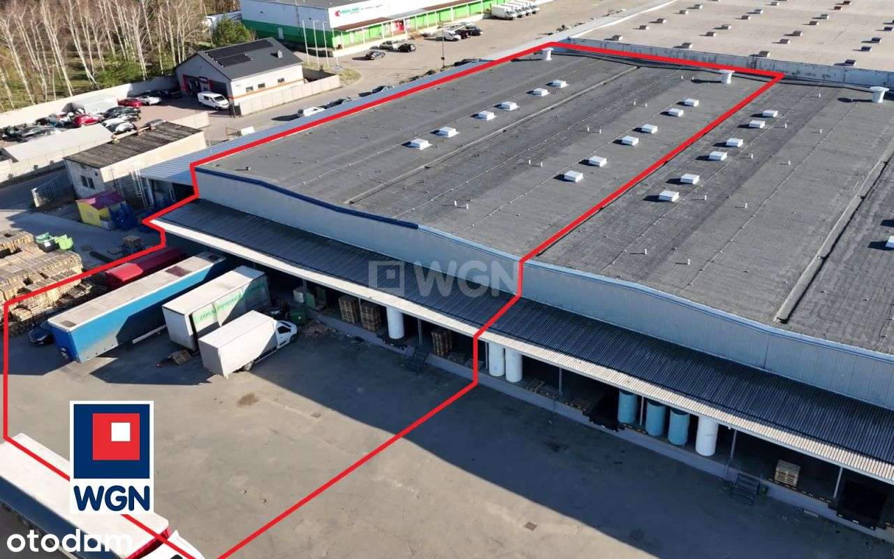 Nowoczesna hala produkcyjna w strefie przemysłowej-0