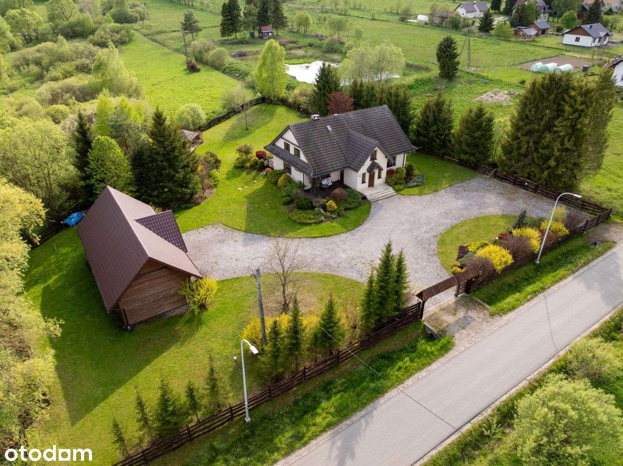 Wygodny dom. Działka 3,5ha. Staw.Las -Bieszczady-19