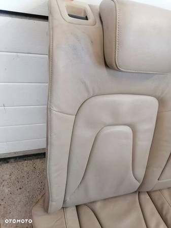 Fotele Kanapa Oparcia Komplet Skóra BEŻ Audi A4 B8 Kombi - 5