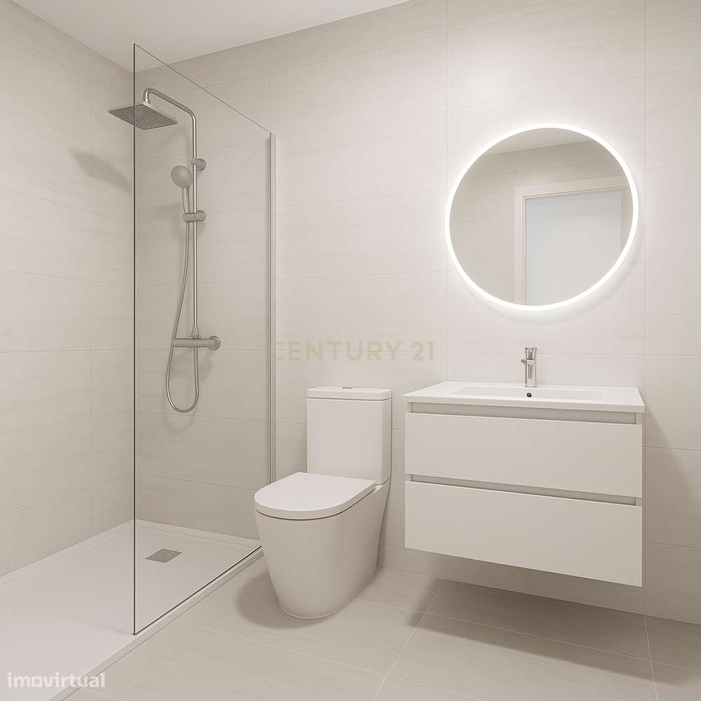 Apartamento T1 Feijó com ELEVADOR! - Grande imagem: 4/6