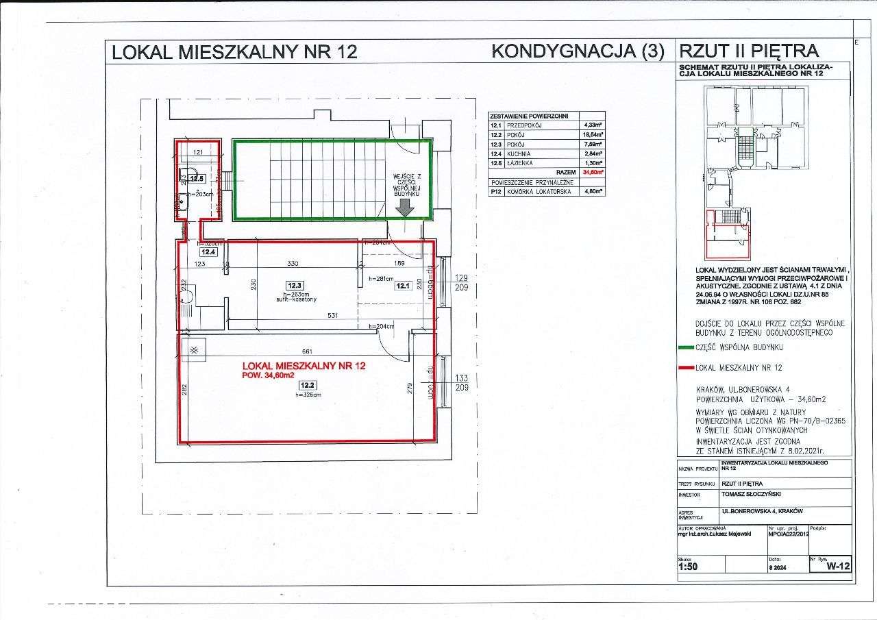 2-pokojowe Stare Miasto ul Bonerowska-8
