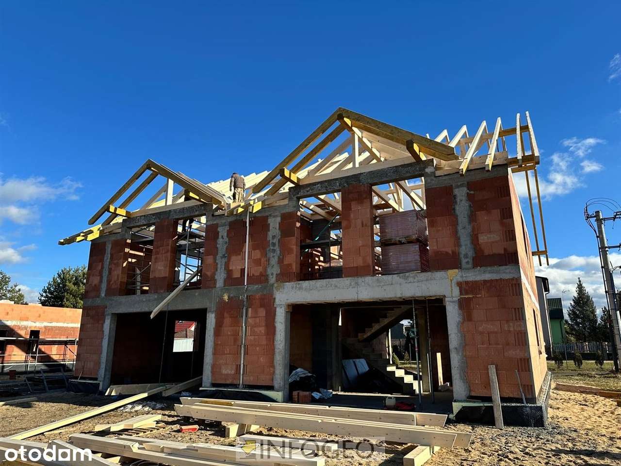 Zespół domów jednorodzinnych z garażem-9