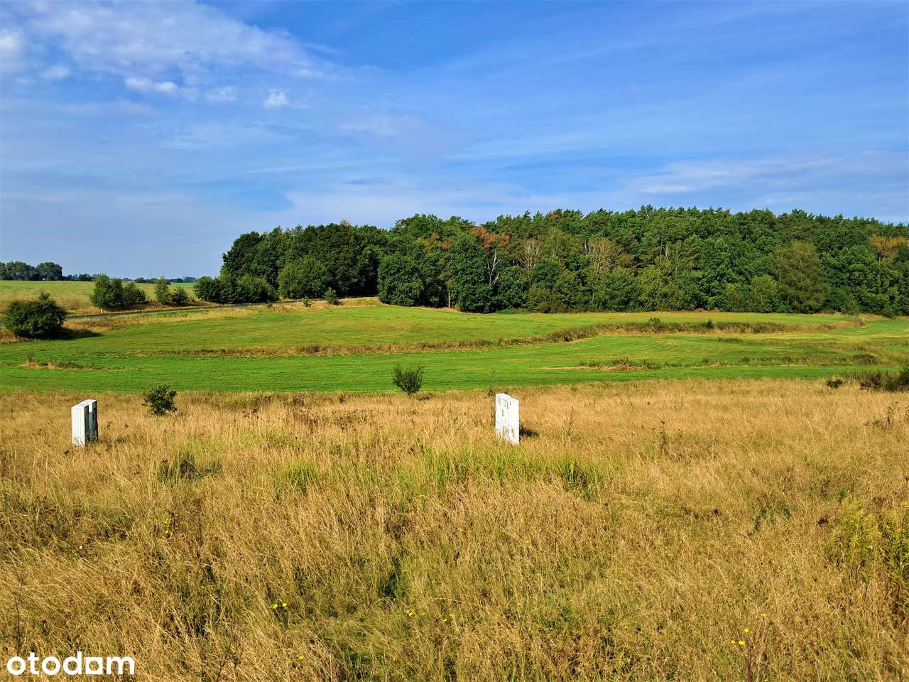 Na sprzedaż 5 działek budowlanych w Ławach z pięknym widokiem-1