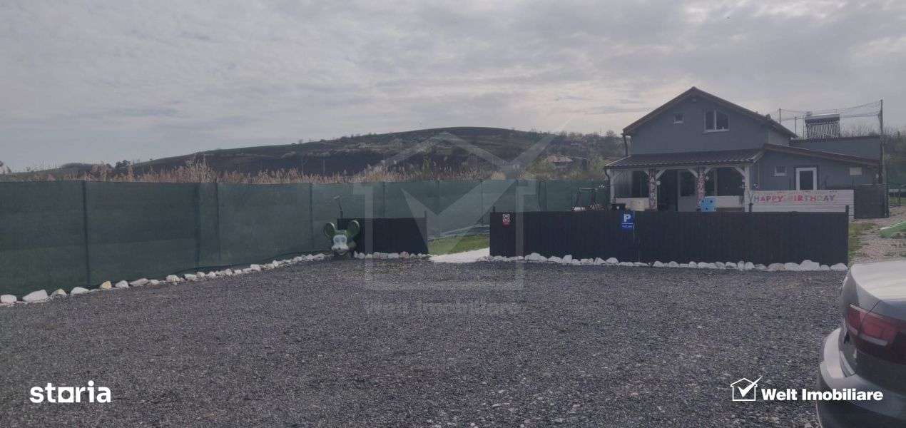 Casa P+M| Teren 755 mp -la drum judetean  | 10 km aeroport Cluj-3