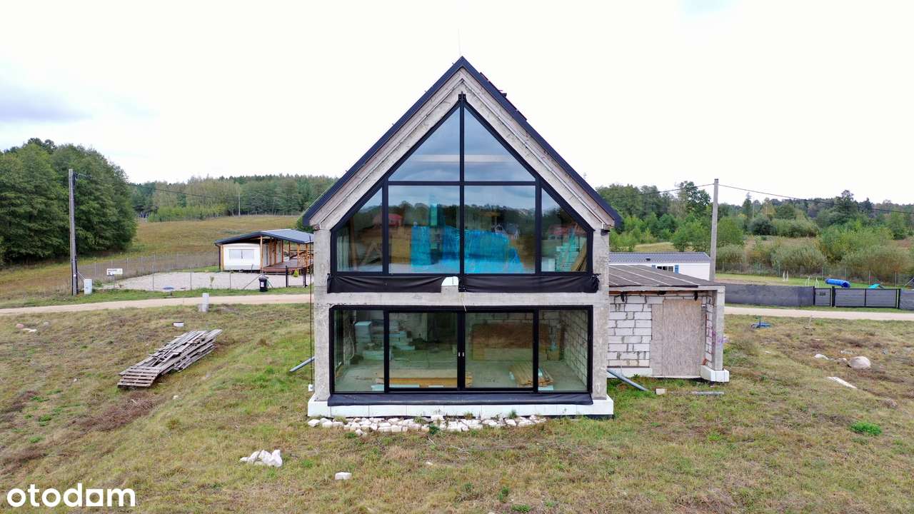 Nowoczesny dom do własnej aranżacji z widokiem na Jezioro Bielskie - Pełny obrazek: 5/9