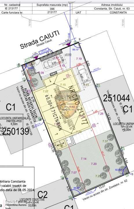 Faleza Nord Delfinariu Teren 396 mp AUTORIZATIE CONSTRUCTIE str Caiuti - Imagine principală: 5/9