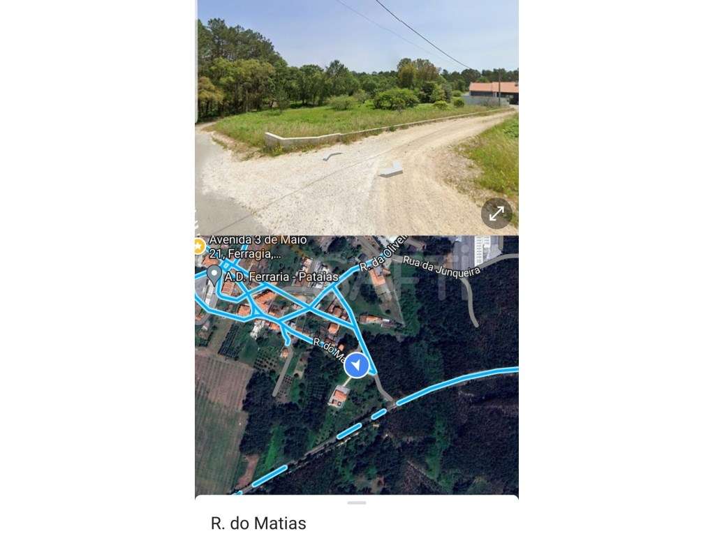 Terreno Rústico, com 1573 m2 com índice de construção de 0,8% em Fe... - Grande imagem: 2/9