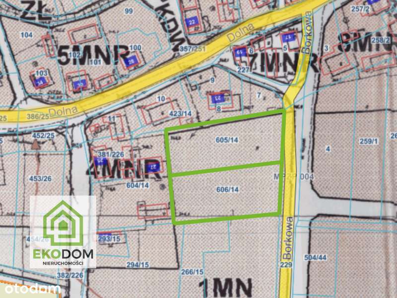 Dwie działki budowlane / Zborowskie - Pełny obrazek: 5/5