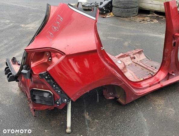 Ćwiartka błotnik słupek prawy tył Ford Fiesta MK8 5D 1.0B 2017r RUBY RED - 7