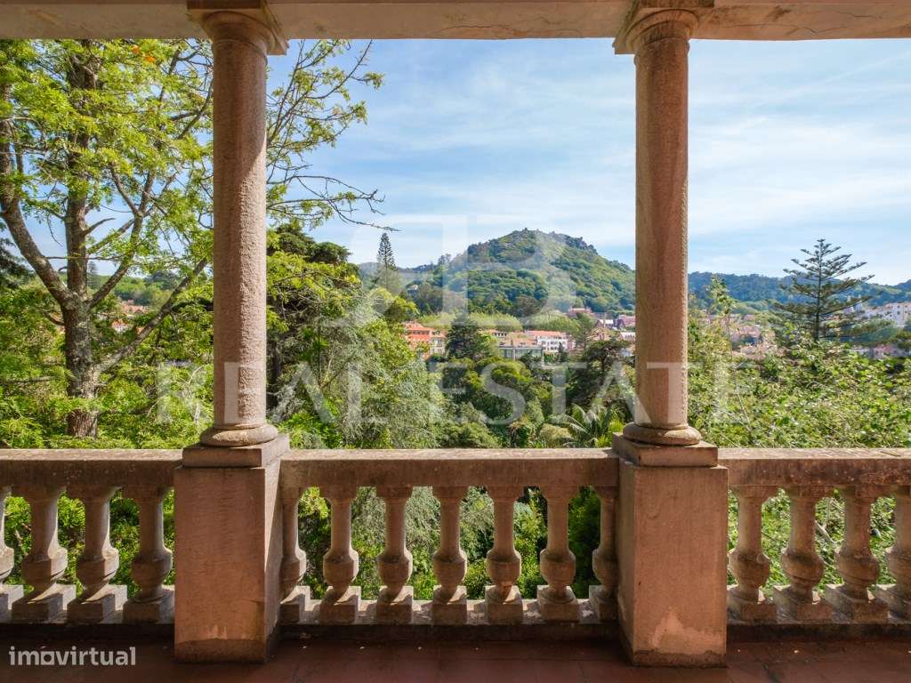 QUINTA com 2 CASAS e VISTA - no centro de SINTRA- Lisboa - Grande imagem: 4/39