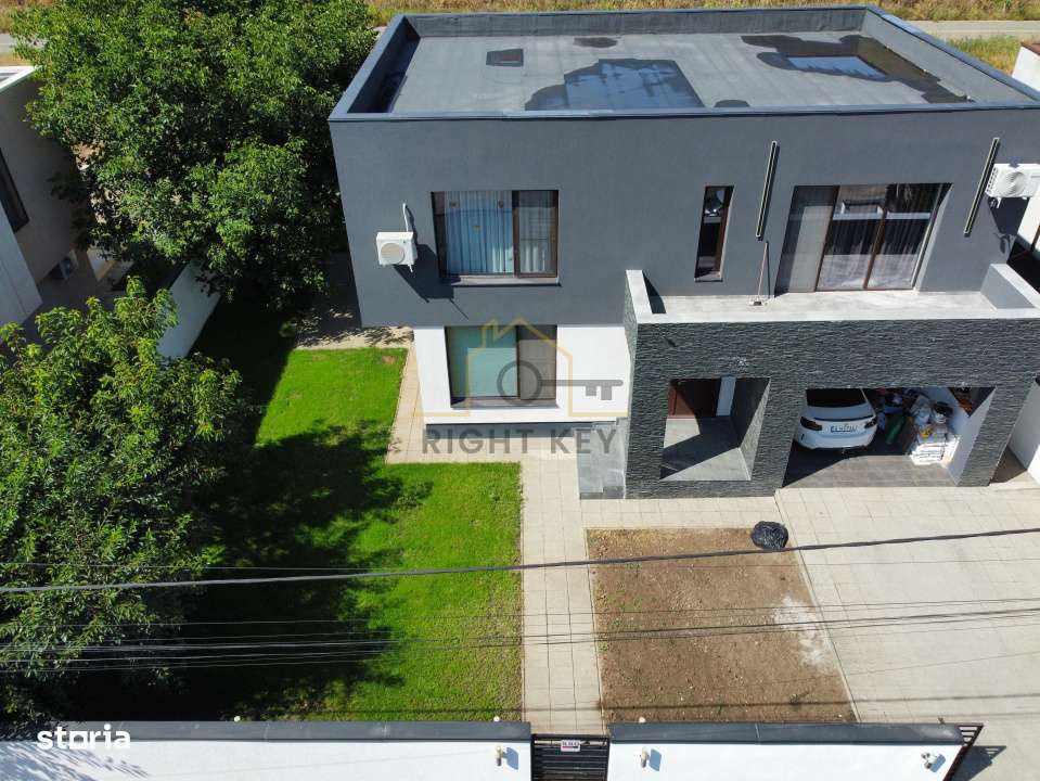 Vila complet mobilata, 4 camere, garaj, 414 mp teren, comision 0%-1