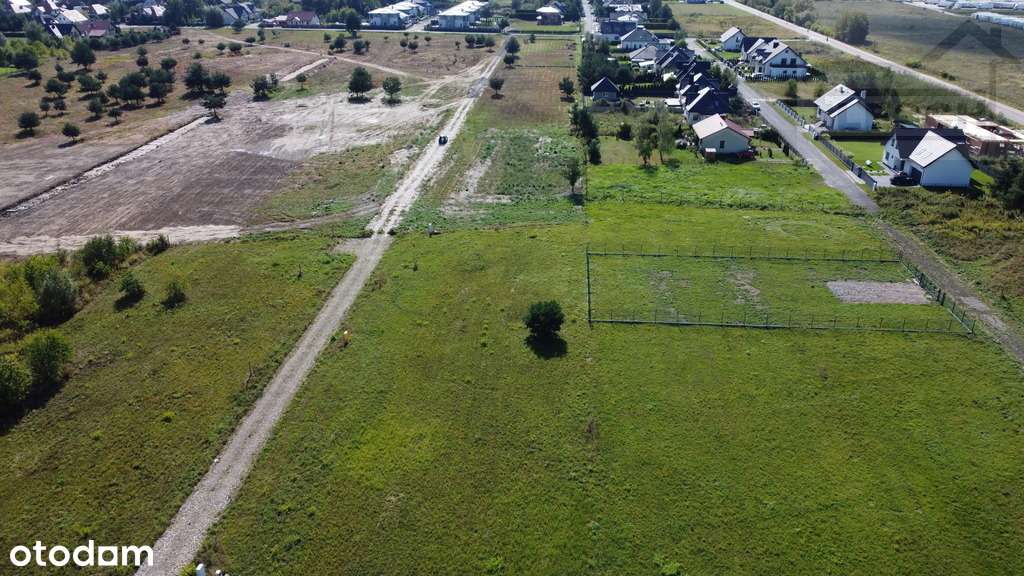 Piękna czysta działka w Ruścu - 600 m od szkoły - Pełny obrazek: 2/6