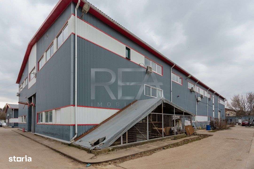 Doua hale / spatiu industrial + birouri 5000 mp / Sector 4 - Imagine principală: 4/12