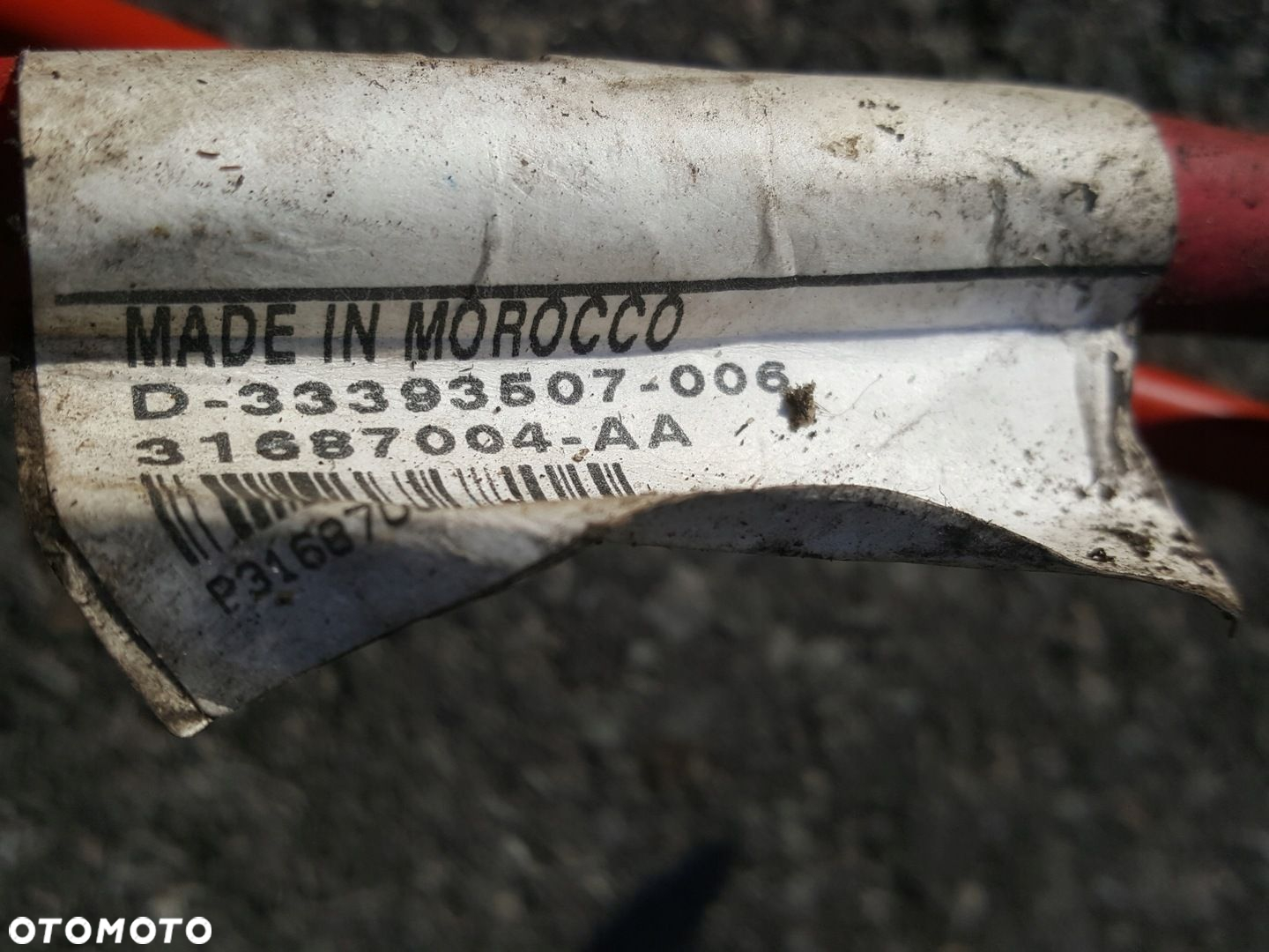 PRZEWÓD KABEL PLUSOWY GŁÓWNY VOLVO XC90 II - 7