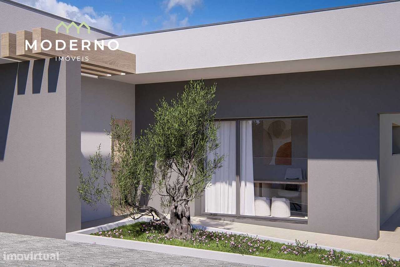 Moradia Térrea T4 com piscina (nova, em construção)-11