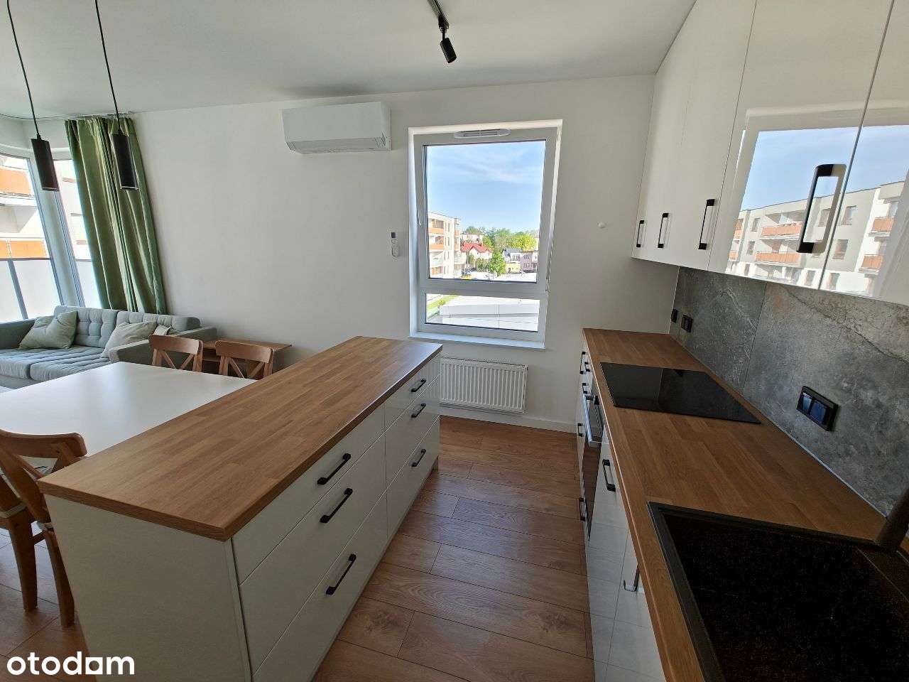 Nowe 58m, 2 łazienki, klima, duży balkon, garaż - Widok 4