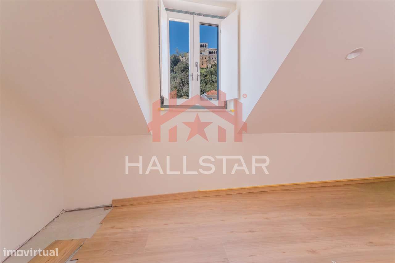 Apartamento T2 Novo / Cozinha Equipada / Vista Castelo de Leiria-18