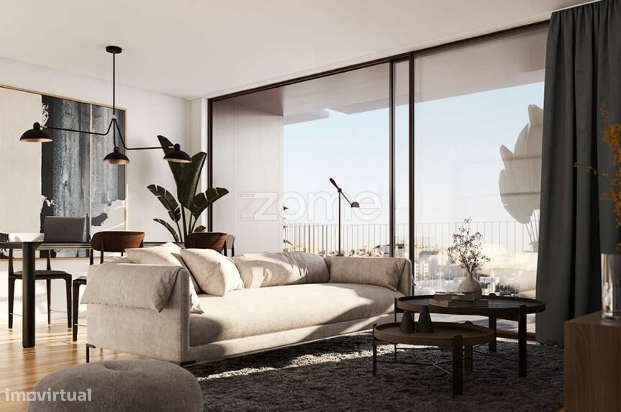 Apartamento T0 com Varanda em Construção em Vila Nova de Gaia - Grande imagem: 2/17