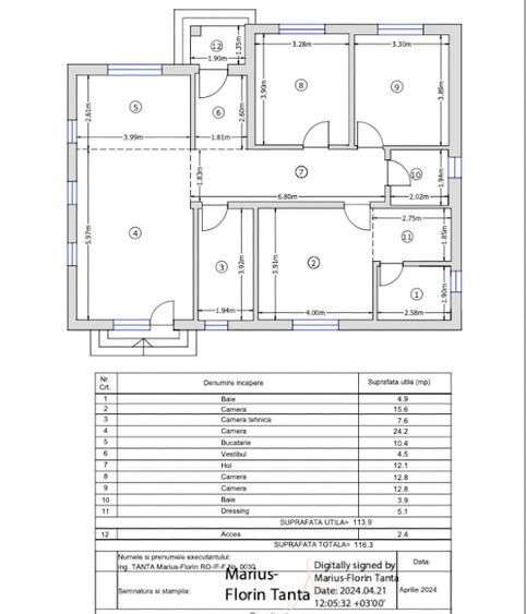 VILA pe un nivel | 4 camere | complet amenajată | 510 mp teren-15