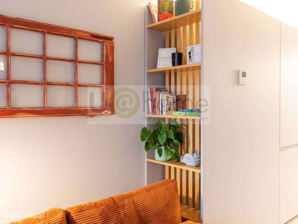 Estúdio em condomínio com piscina na avenida da Liberdade-18