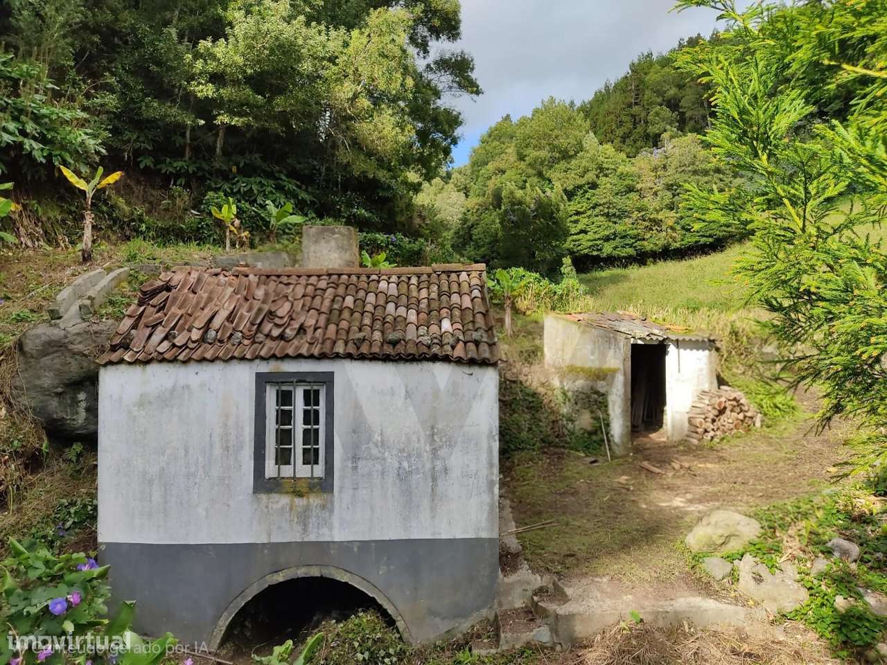 Moinho urbano de 28m2 ,inserido num terreno rústico com 2090m2,Levada-6