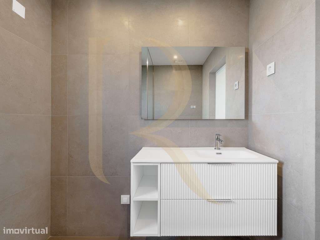 Moradia geminada T3 nova com garagem e piscina nos Foros de Amora -...-12