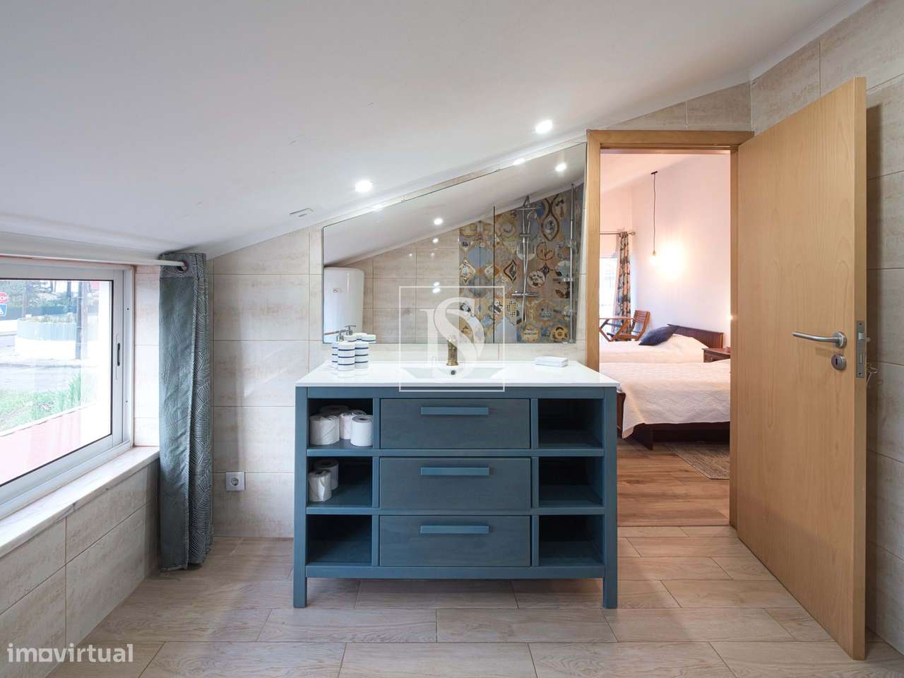 Moradia T4 Restaurante e Piscina Aquecida  Aroeira-43