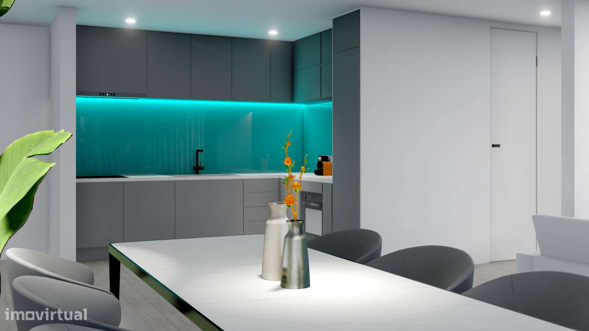 Andar T1 adaptável como T2 - Grande imagem: 2/7