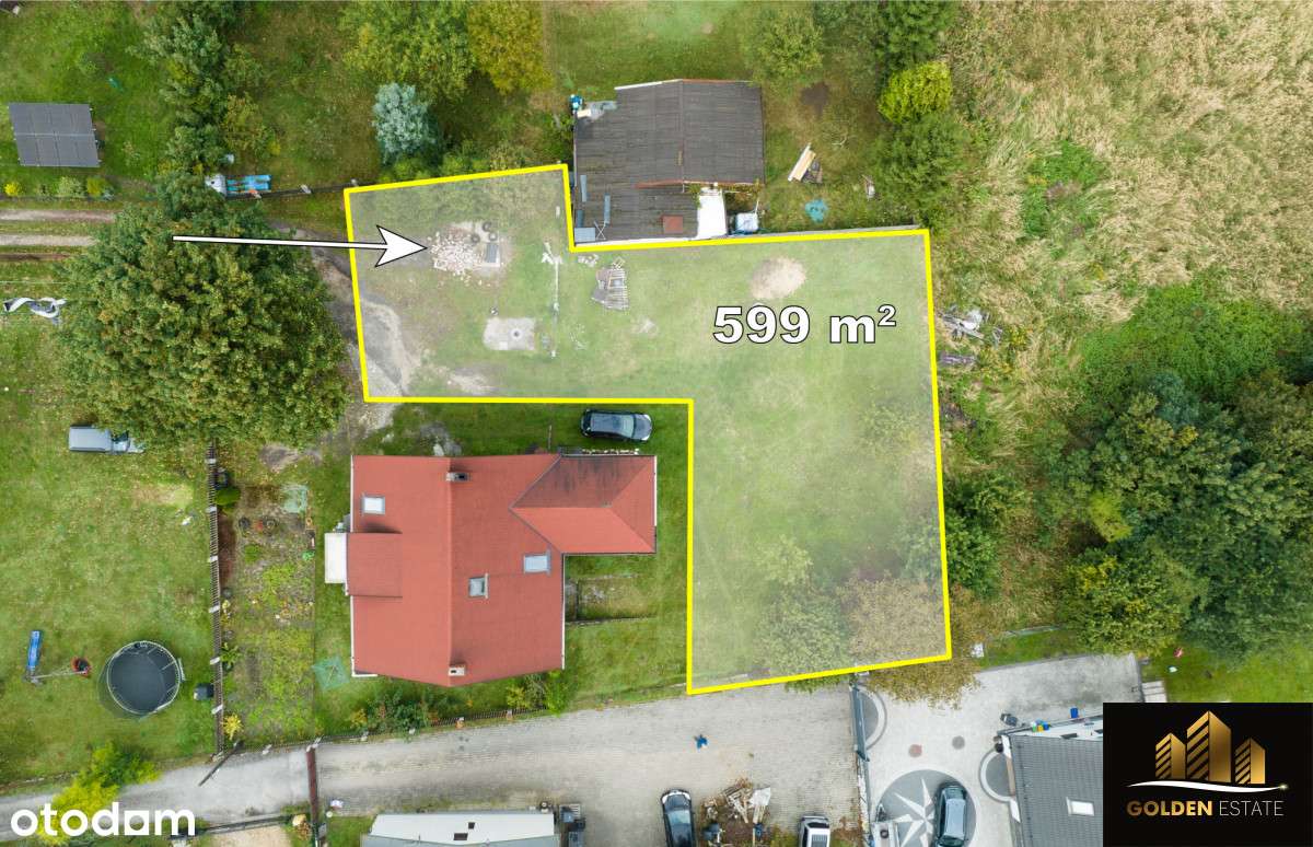 Działka budowlana 599 m² - Katowice, Zarzecze! - Pełny obrazek: 5/6