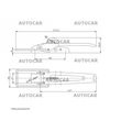 Inchizator oblon,zavor,balamale oblon ZB-01/piese remorci - 2